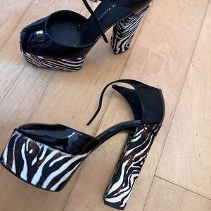 giuseppe zanotti Bebe platform heels